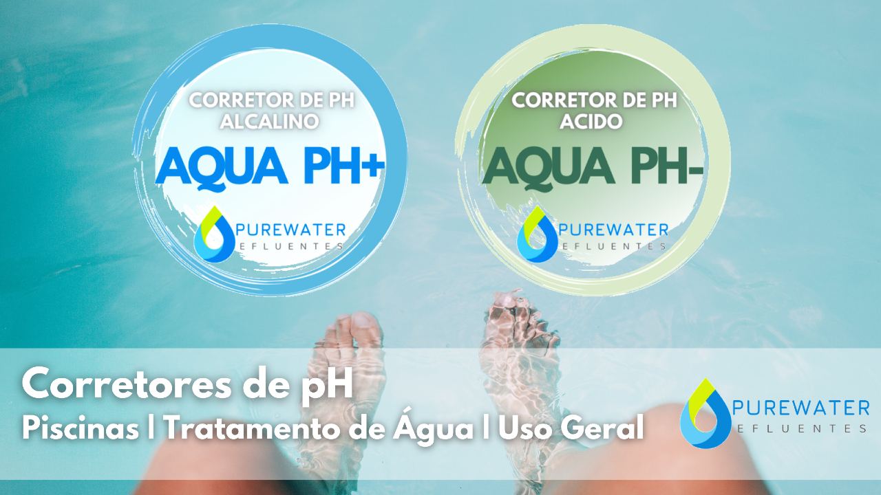 Produto corretor de pH para água de piscina